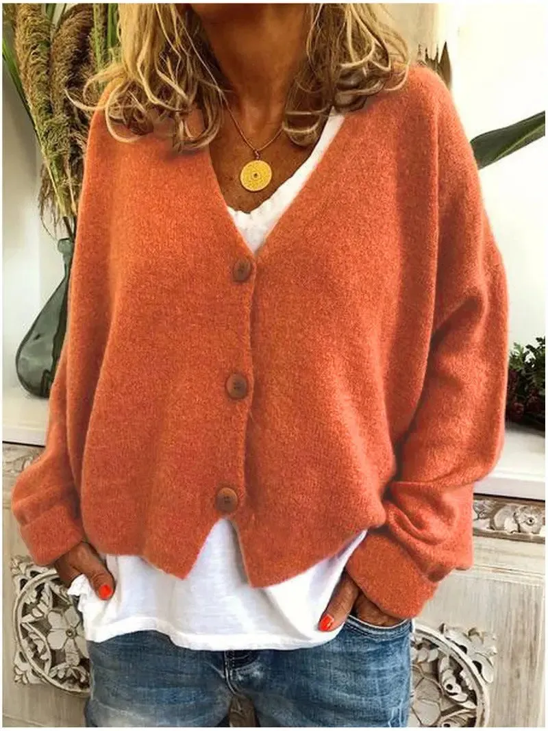 Women Cardigan Short Sweater