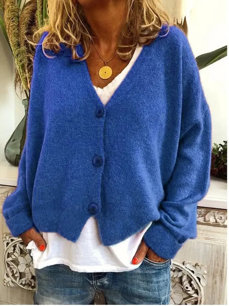 Women Cardigan Short Sweater