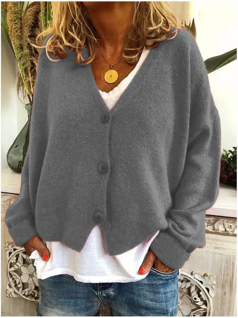 Women Cardigan Short Sweater