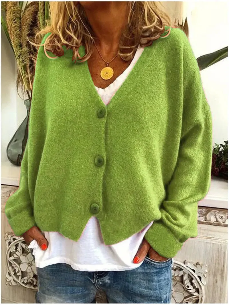 Women Cardigan Short Sweater