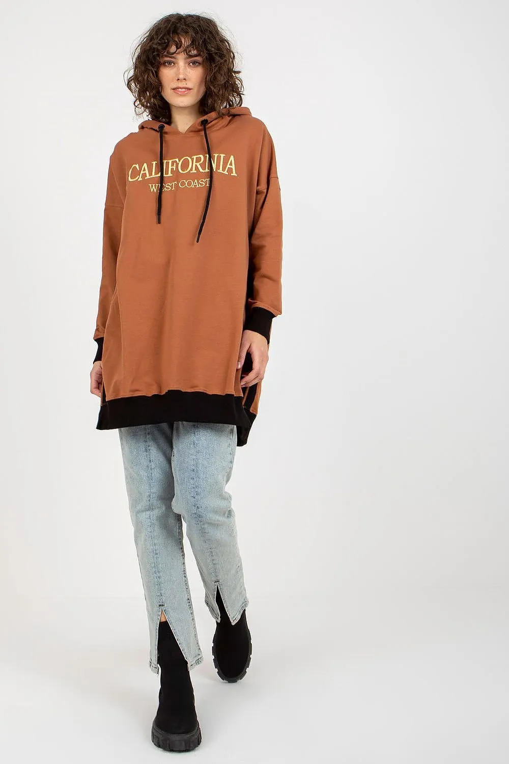 Women's casual hooded sweatshirt
