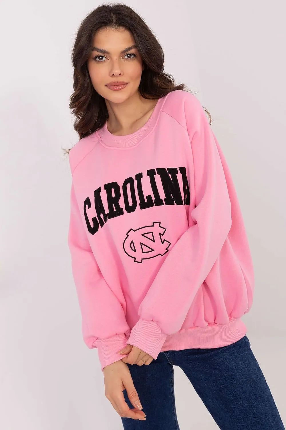 Women's round neck casual sweatshirt