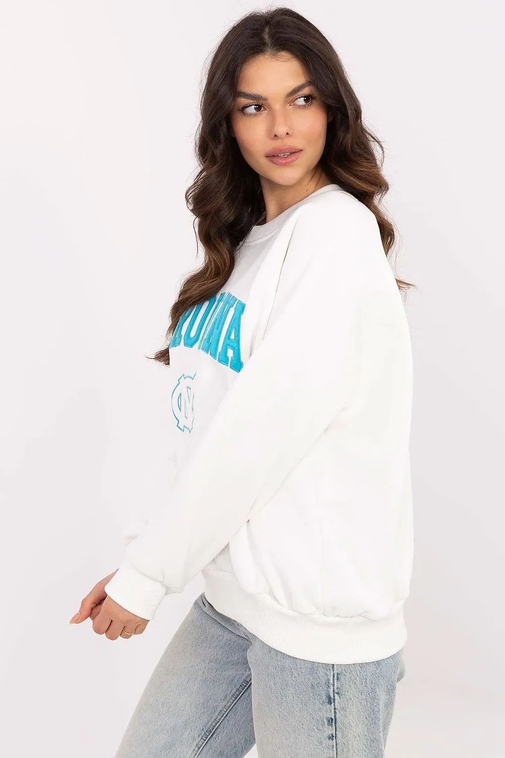 Women's round neck casual sweatshirt