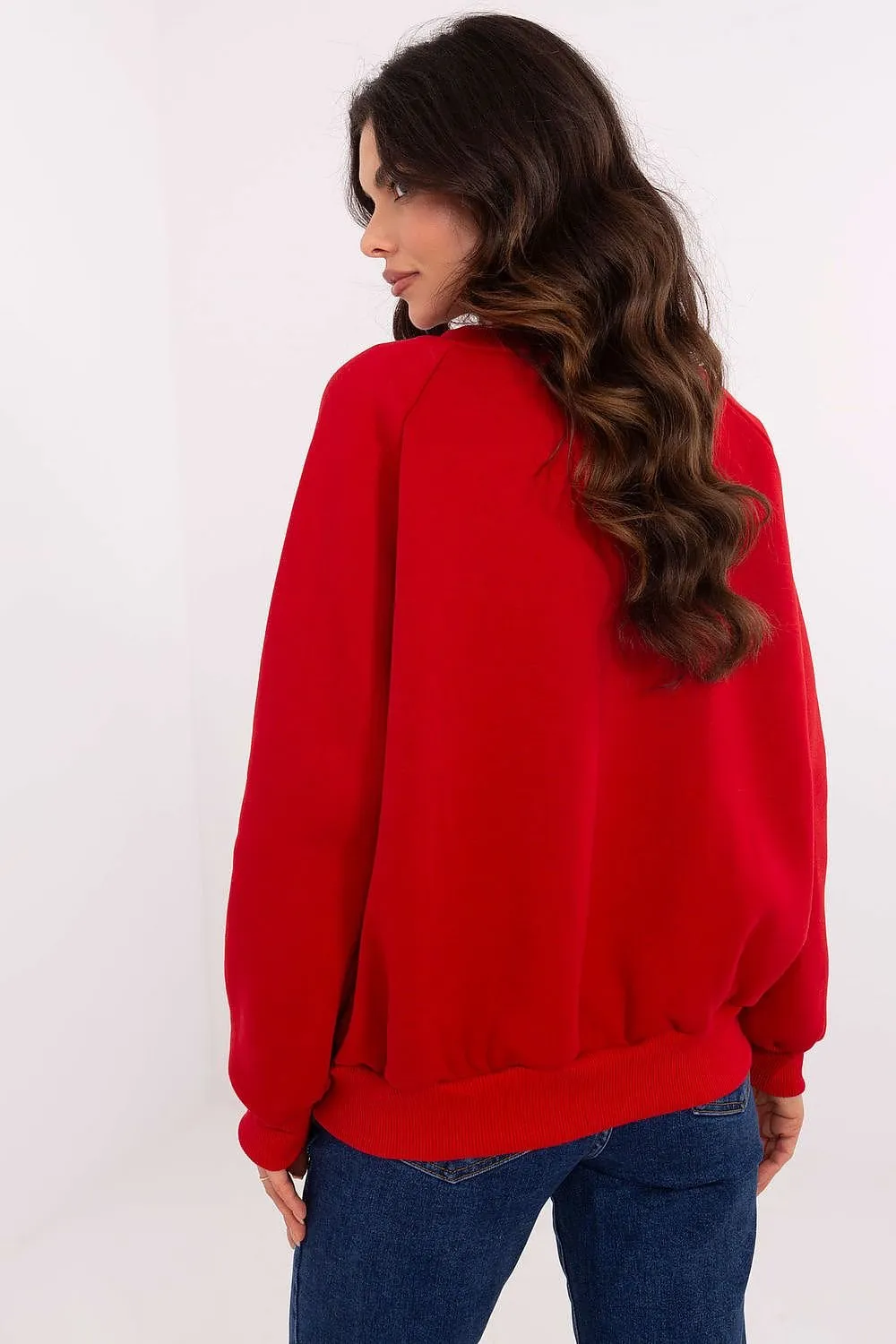 Women's round neck casual sweatshirt