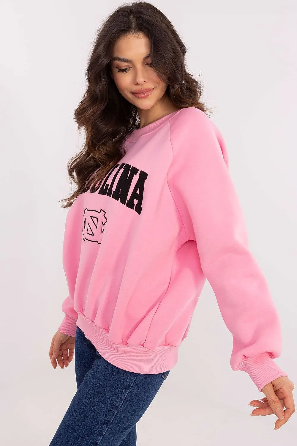 Women's round neck casual sweatshirt