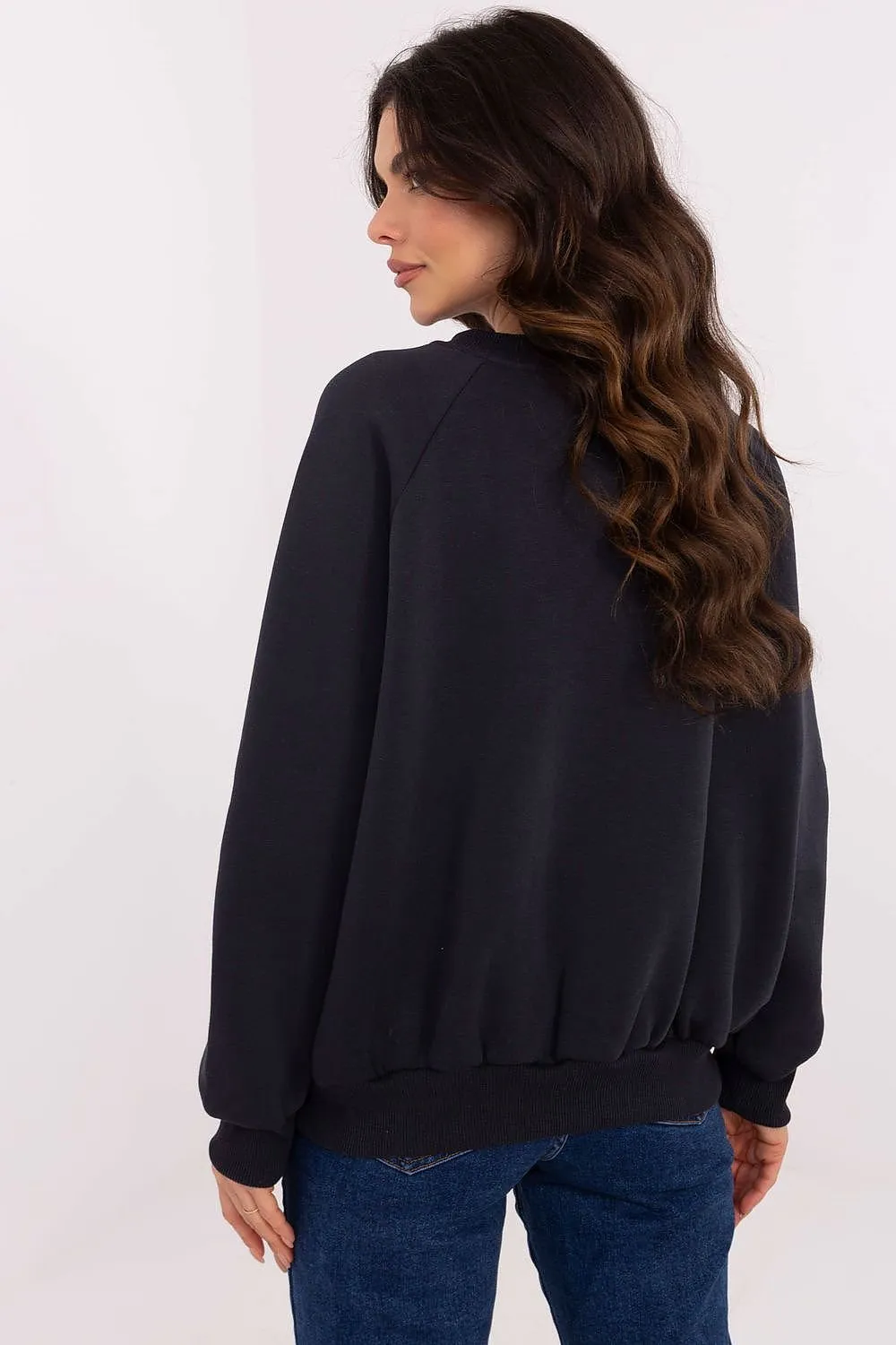 Women's round neck casual sweatshirt