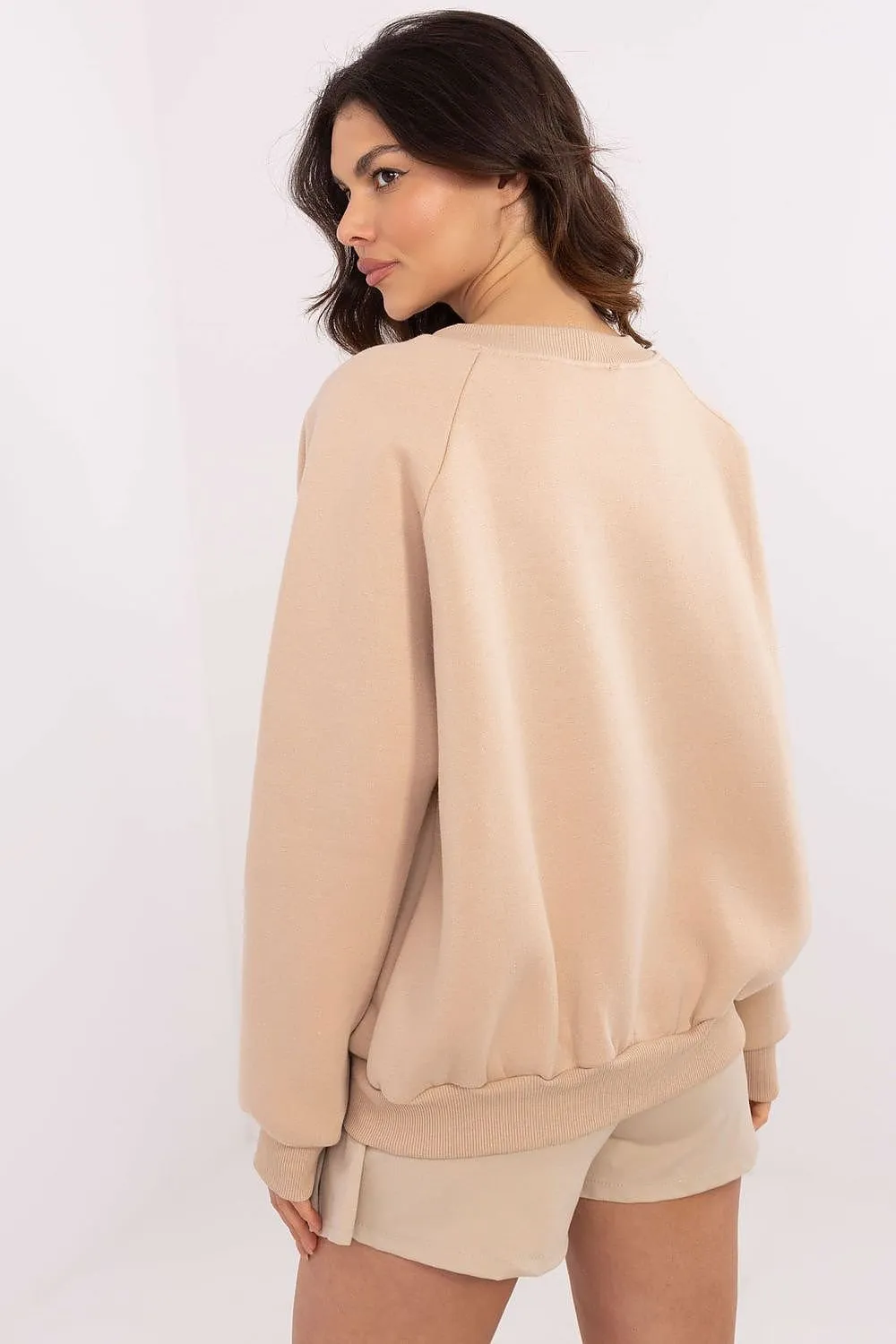 Women's round neck casual sweatshirt