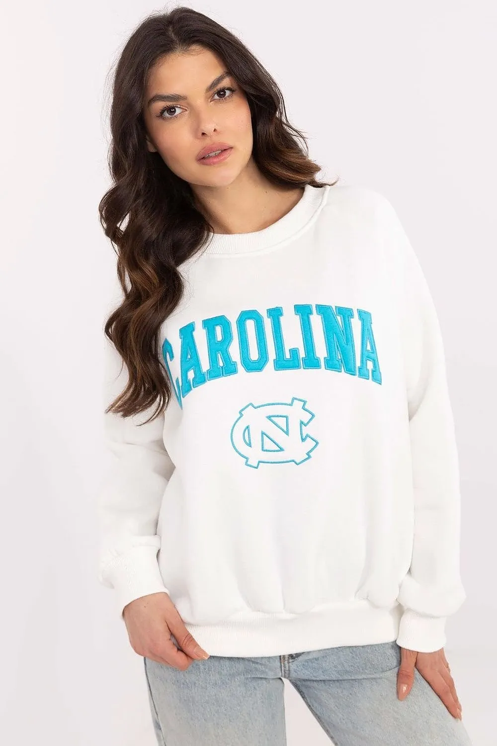 Women's round neck casual sweatshirt