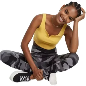 Women's Wild Fable High Waisted Grey Camo Leggings