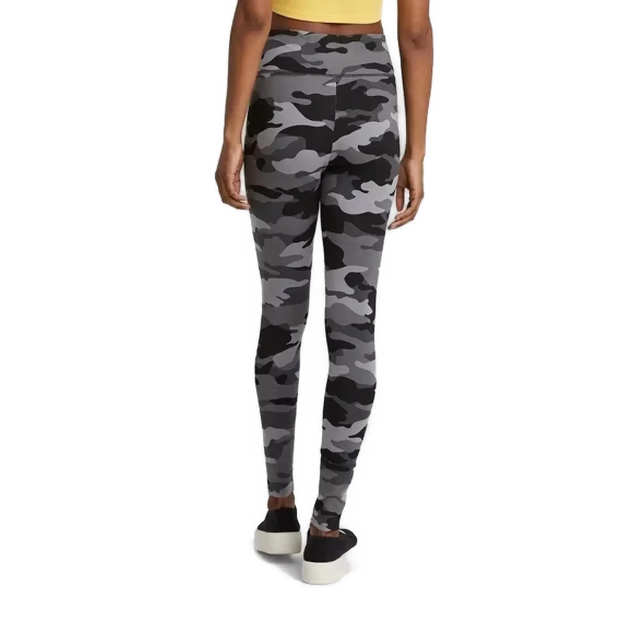 Women's Wild Fable High Waisted Grey Camo Leggings