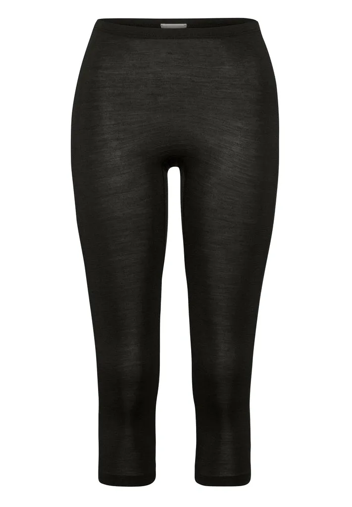 Woolen Silk - Crop Leggings