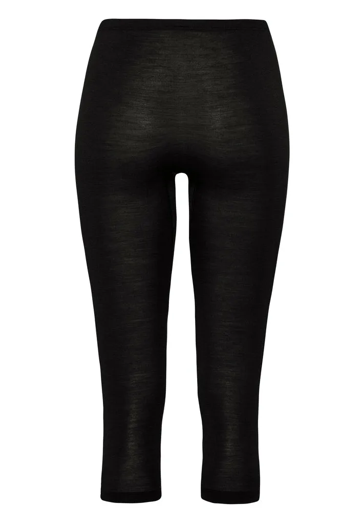 Woolen Silk - Crop Leggings