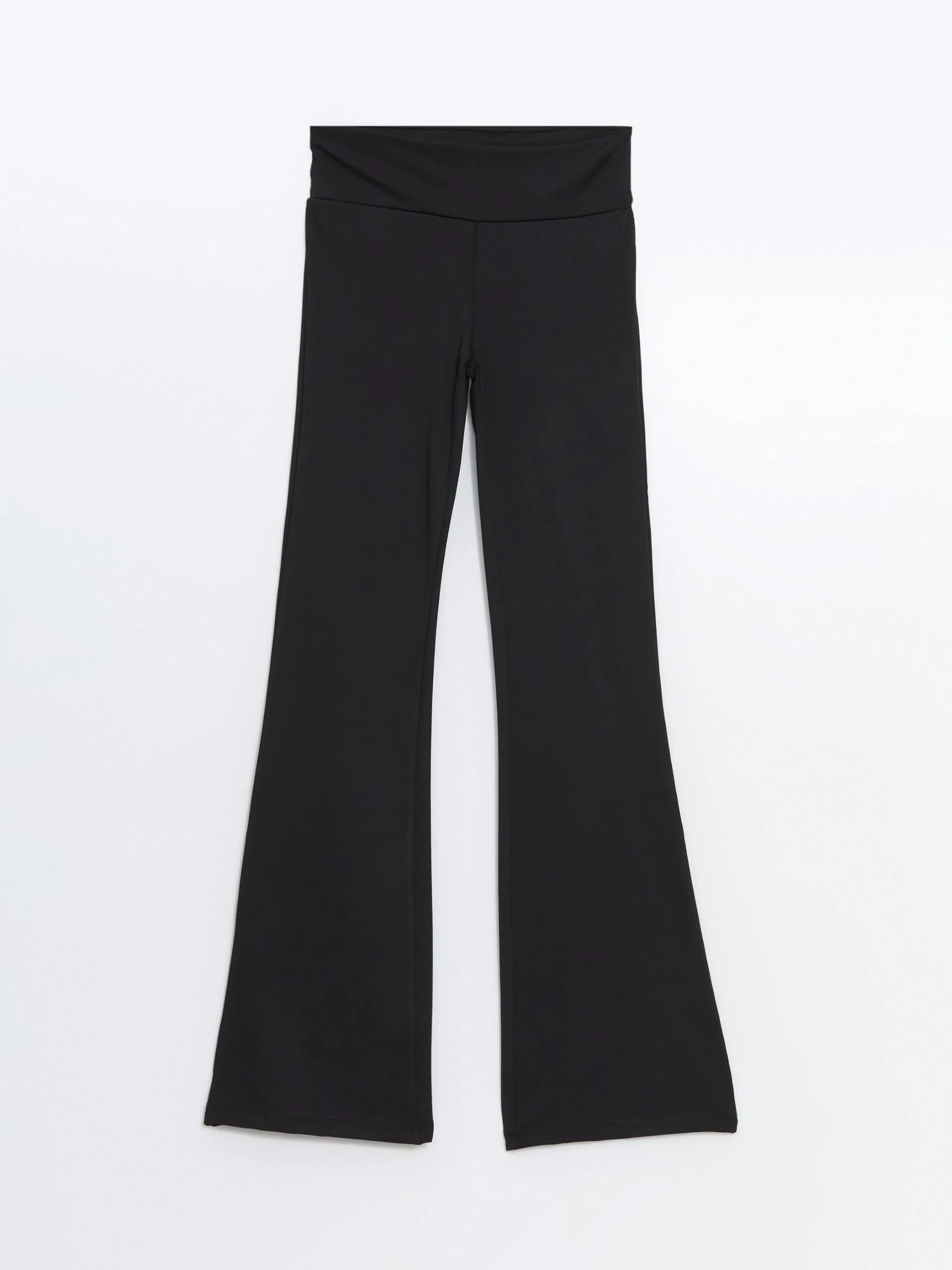 Xside Active Black Elastic Waist Women'S Leggings Pants